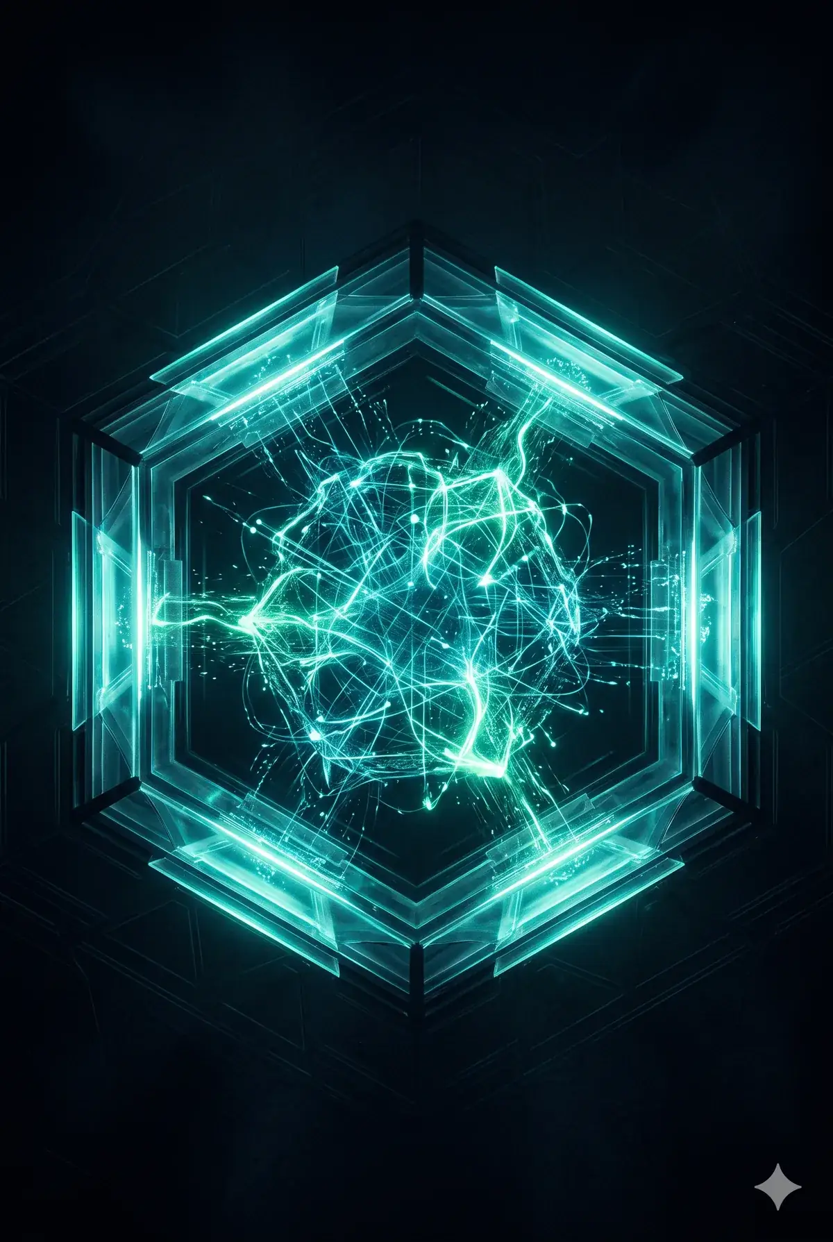 A sovereign lattice of interconnected nodes, inside one perimeter.